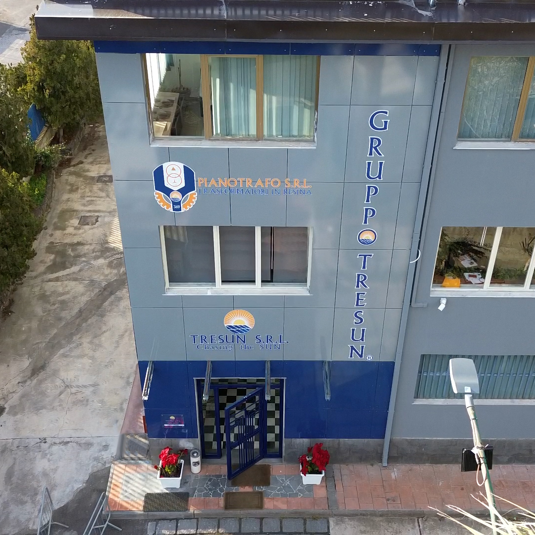 Ingresso della sede di TRESUN